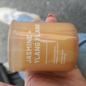 Threshold Scented Candle with Brown Accents